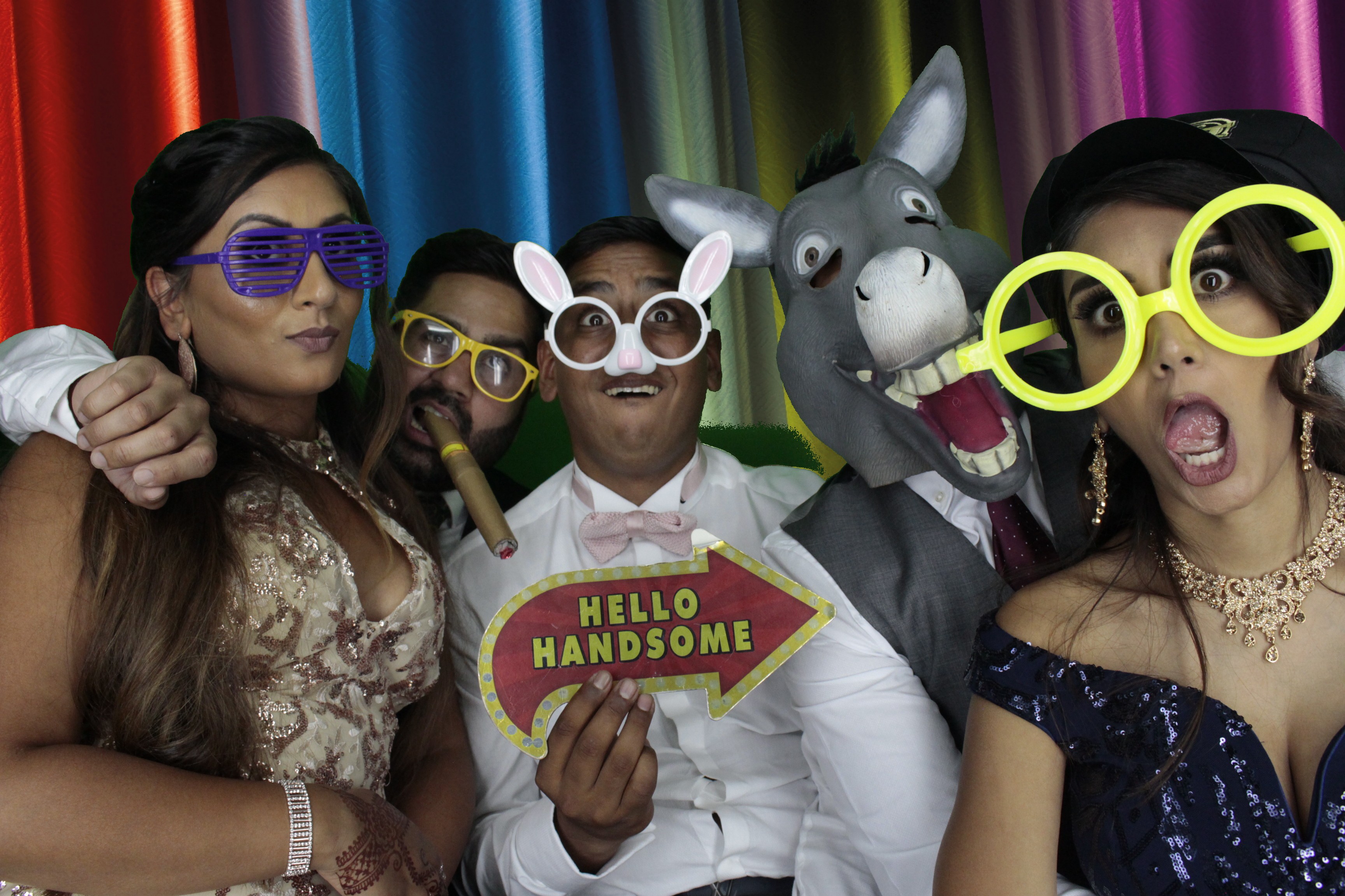 Bhavin & Yasmin’s Wedding | View more photos from the event at gallery.myphotoboothexperience.co.uk/u/MyPhotoBoothExperienceLtd/Bhavin-Yasmin’s-Wedding